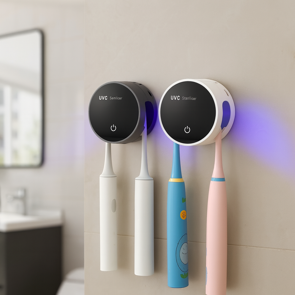 Hb2a1fcf0c98445358bc9f0c263f6f912H.png Wall-Mounted Toothbrush Holder - Image 1